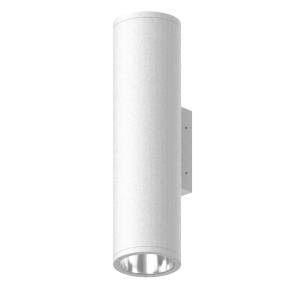 Светодиодный светильник VARTON архитектурный Gutta Twin 2x20 Вт 4000 K IP67 60 градусов RAL9003 белый